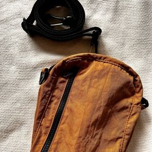 Brown Copperish Sport Baggu Crossbody